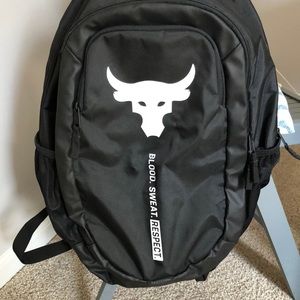 Under Armour Project Rock Storm Backpack Black